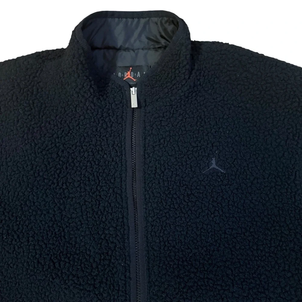 Size S $140 Nike Men's Air Jordan Flight High-Pile Fleece Sherpa FV7448 010